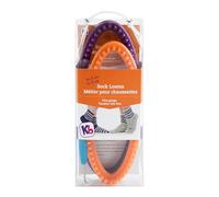 Authentic Knitting Board His & Her Sock Looms, KB4488, 1/4" Gauge