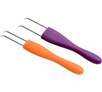 Authentic Knitting Board Loom Double Hooks, Metal, KB4599, 2pc