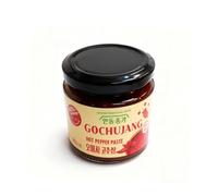 Authentic Korean Gochujang Hot Pepper Paste with 5% Omija, 180g Jar | Traditionally Fermented, Low Fat & High Fiber | for Bibimbap, Korean BBQ, Cooking, Vegan-Friendly