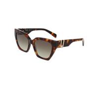 Liu Jo LJ814SR 240 Woman Sunglasses Acetate Havana Marrone Cat Eye Normal