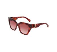 Authentic Lj814Sr 640 Glasses, unisex, Liu Jo, Sunglasses, Red, 55 MM, Accessories 55 MM