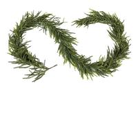 Authentic-Looking Christmas Garland Real Touch Artificial Pine Greenery Decoration 1.5M 1.8M 2.7M - Premium Faux Garland for Indoor Outdoor Table, Fireplace, Stairs & Wall Home Decor (2.7m)