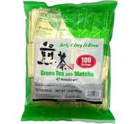 Authentic Maeda-en Japanese Sencha Green Tea - 100 Foil-Wrapped Tea Bags
