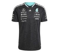Adidas Men Mercedes - amg Petronas Formula 1 Team Driver Jersey Authentic Black s