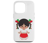 Authentic Mexican Handmade Traditional Rag Doll "Marías Case for iPhone 13 Pro