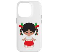 Authentic Mexican Handmade Traditional Rag Doll "Marías Case for iPhone 14 Pro