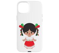 Authentic Mexican Handmade Traditional Rag Doll "Marías Case for iPhone 15 Plus