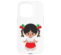 Authentic Mexican Handmade Traditional Rag Doll "Marías Case for iPhone 15 Pro