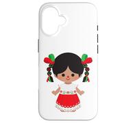 Authentic Mexican Handmade Traditional Rag Doll "Marías Case for iPhone 16