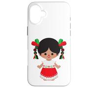 Authentic Mexican Handmade Traditional Rag Doll "Marías Case for iPhone 16 Plus