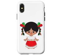 Authentic Mexican Handmade Traditional Rag Doll "Marías Case for iPhone X/XS