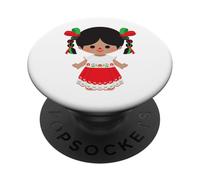 Authentic Mexican Handmade Traditional Rag Doll "Marías PopSockets Adhesive PopGrip