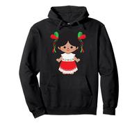 Authentic Mexican Handmade Traditional Rag Doll "Marías Pullover Hoodie