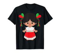 Authentic Mexican Handmade Traditional Rag Doll Marías T-Shirt