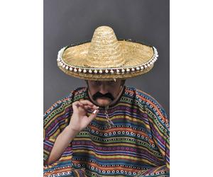 Authentic Mexican Straw Sombrero