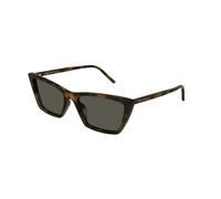 Authentic Mica Thin Glasses - female - Saint Laurent - Sunglasses - Brown - 54 MM - Accessories 54 MM