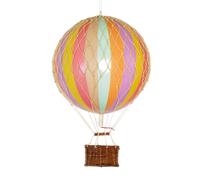 Authentic Models - Travels Light Air Balloon 18x30 cm, Rainbow Pastel - Rainbow Pastel