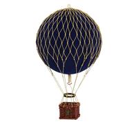 Authentic Models - Travels Light Air Balloon Velvet Ø18 cm, Blue - Light blue