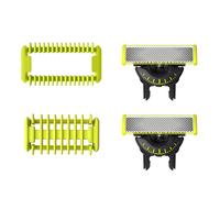 Authentic OneBlade 360 Replacement Blades for Face/Body Kit, For OneBlade Electric Shaver and Trimmer, Model QP624/50