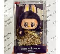 AUTHENTIC POP MART LABUBU × PRONOUNCE WINGS OF FORTUNE VINYL PLUSH HANGING CARD