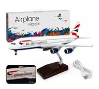 Authentic R & M British Airways A380 Airplane Model, Large