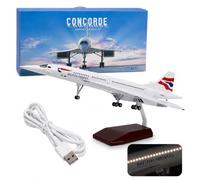 Authentic R & M British Airways Concorde Model Plane Replica 1:125 Scale