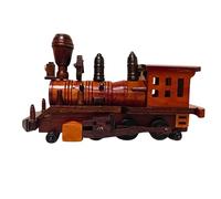 Authentic R & M Handcrafted Wooden Vintage Train - Classic Collectible Model, Rustic Home Décor, Antique-Style Display Piece, Unique Handmade Gift for Train Lovers & Collectors (Steamline Classic)