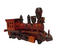 Authentic R & M Handcrafted Wooden Vintage Train Steamline Classic