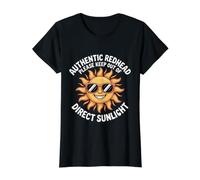 Authentic Redhead Please Keep Out of Direct Sunlight - Value Graphic T-Shirt, Women, Black, M