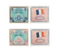 Authentic Replica WW2 Era US French Invasion Currency