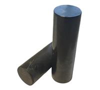 Authentic Shungite & Soapstone Harmonizers Set | Stone Egyptian Rods | Real Shungite Healing Cylinders Set of 2 | Polished Harmonizers for Yoga Meditation Chakra Balancing