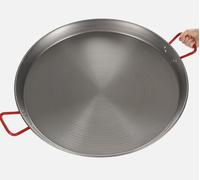 Garcima La Ideal Polished Steel Paella Pan 55cm