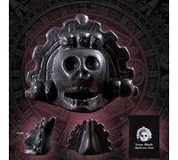 Authentic Spooky Aztec Death Whistle, Loudest Human Sounding Screams 125+ Decibels, Halloween Creepy Gift Death Whistle (Black)