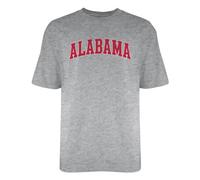 Authentic Sports NCAA Alabama Crimson Tide Licensed T-Shirt, Large, Dark Ash