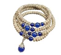 Authentic Star Bodhi Prayer Bead for Daily Practice and Fashionable Layer Stacks Buddhist Prayer Beads Necklace