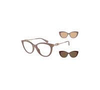 Authentic Stylish Glasses- Premium Quality!- female- Emporio Armani- Glasses- Brown- 53 MM- Accessories 53 MM