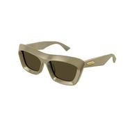 Authentic Stylish Glasses- Premium Quality! - unisex - Bottega Veneta - Sunglasses - Brown - 53 MM - Accessories 53 MM