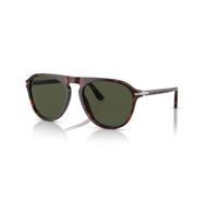 Persol PO3302S 24/31 Unisex Sunglasses Acetate Turtle Green Pilot Normal