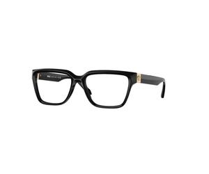 Authentic Stylish Glasses with Premium Quality- unisex- Versace- Glasses- Black- 55 MM- Accessories 55 MM
