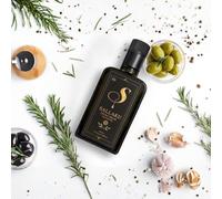 Authentic Superior Extra Virgin Olive Oil - Free from pesticides and preservatives - High polyphenols - Certified - Cold Pressed - Natural Fertiliser - Artisan - Gold Quality Food Award - 500ml Bottle
