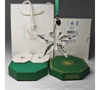Authentic Swarovski Crystal 2025 Christmas Large Ornament 5691172 Annual Edition