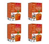 Authentic Thai Tea Mix, 7 Sachets, Hot or Cold Drink, Original Thai Taste with New Zealand Milk Powder