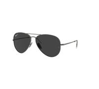 Authentic Titanium Aviator Glasses - unisex - Ray-Ban - Sunglasses - Gray - 58 MM - Accessories 58 MM