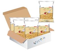 Authentic Turkish Pasta Shapes Variety Pack - Manti, Yuksuk, Dirsek & Kalem Kesme 400g | Premium Durum Wheat Traditional Pasta for Soups, Sauces & Home Cooking -btn (20 x Pack, Kalem Kesme)