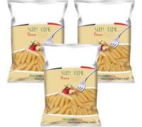 Authentic Turkish Pasta Shapes Variety Pack - Manti, Yuksuk, Dirsek & Kalem Kesme 400g | Premium Durum Wheat Traditional Pasta for Soups, Sauces & Home Cooking -btn (10 x Pack, Kalem Kesme)