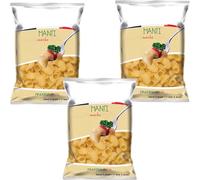 Authentic Turkish Pasta Shapes Variety Pack - Manti, Yuksuk, Dirsek & Kalem Kesme 400g | Premium Durum Wheat Traditional Pasta for Soups, Sauces & Home Cooking -btn (10 x Pack, Manti)