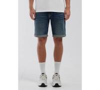 Authentic Wash Denim Shorts QS Bleu 30