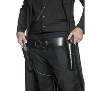 Authentic Western Belt and 2 Holsters Halloween