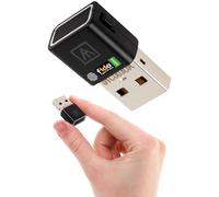 AUTHENTREND ATKey.Pro (Bio-Touch to login) - FIDO2 CTAP2.1 Certified USB-A Fingerprint MFA Security Key and Passkey for Passwordless Login, Supports WebAuthn, U2F, Windows, Mac, Linux, Chromebook