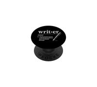 Author Humor creator of fictional problems Romance Mystery PopSockets Adhesive PopGrip